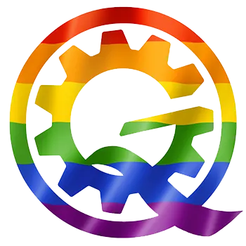 UBC Gears + Queers logo